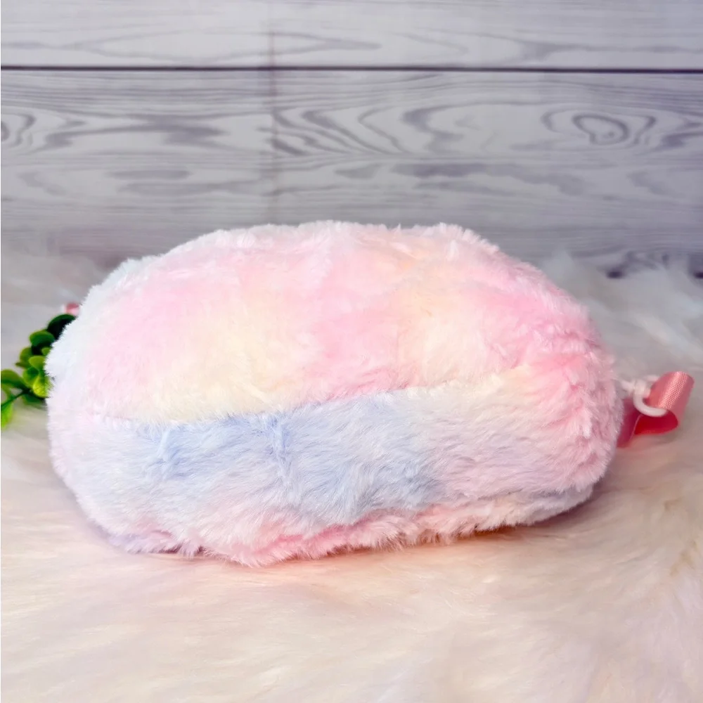 Cute Pastel Labubu‎ Plush Crossbody Bag